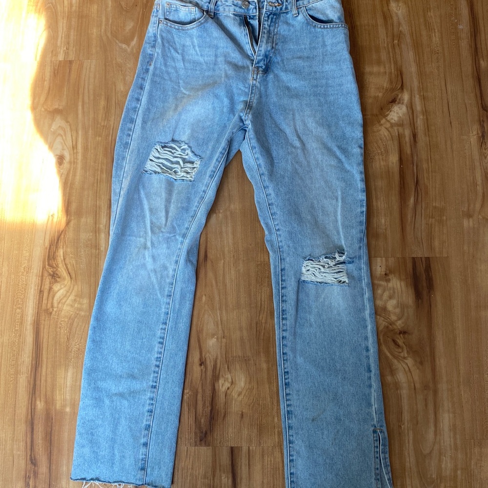 Misguided High Waist Jeans